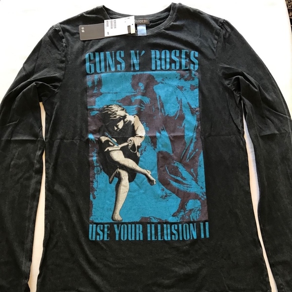 H&M Other - GUNS N ROSES T-Shirts NEW Long Sleeve XS